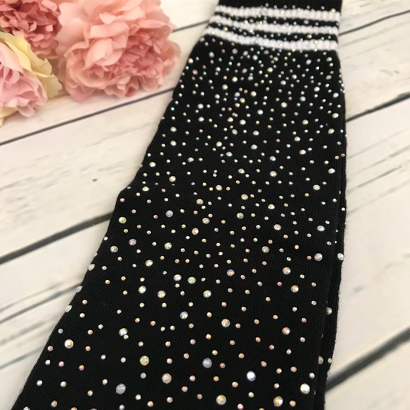 Sexy Sparkle Bling Rhinestone Over The Knee Socks - Picture 6 of 10
